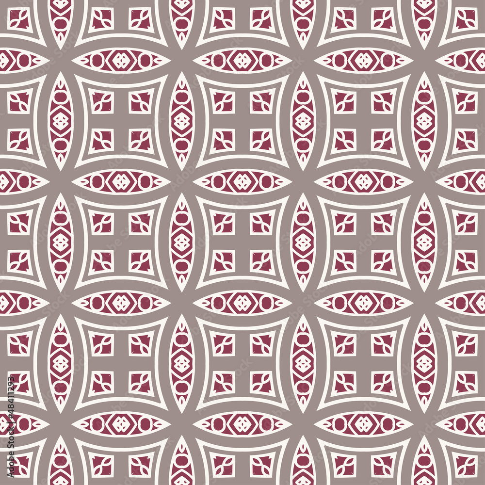 Aufkleber seamless colorful retro pattern background