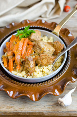 Fine Bulgur And Pork Stew