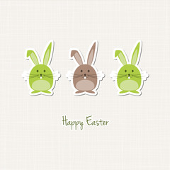 Drei Osterhasen © AgataCreate