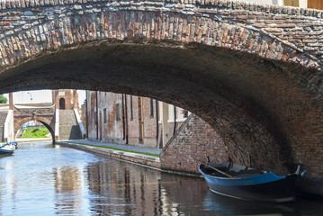 Comacchio - Bridges and boats