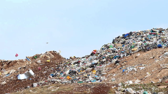 Hill of garbage