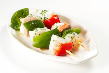 spiedini di pesce