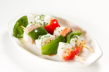 spiedini di pesce