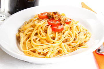 spaghetti con le vongole