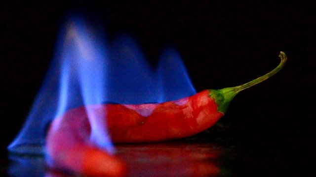Chili in Flammen