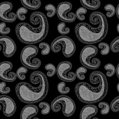 Grey seamless pattern
