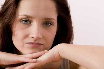 Fototapeta premium woman melancholy
