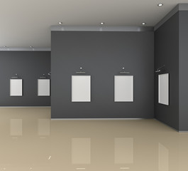 Room with a vernissage