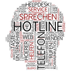 Obraz premium Hotline