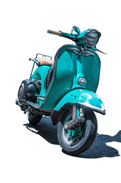 Classic motorbike