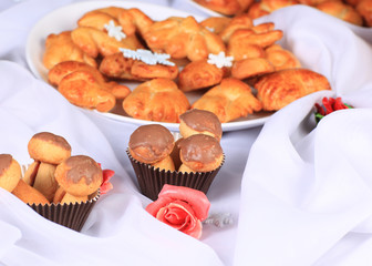 A variety of delicious culinary products.