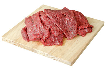 Meat - beef on a cutting board