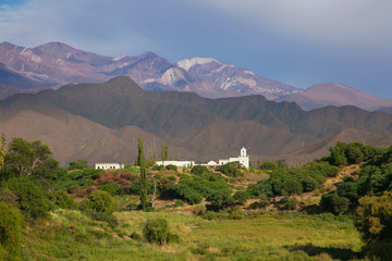 Mountain village Cachi, Ruta 40, Salta, Argentina