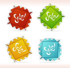 Orygami Sale symbols