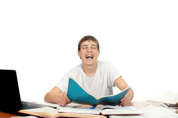 Student Laughing