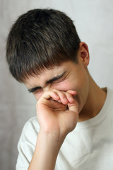 Fototapeta premium Sorrowful Teenager