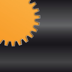 Abstract gear background