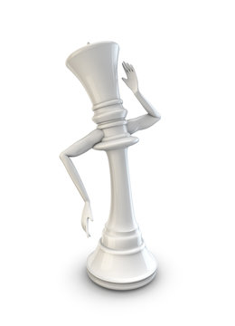 Feminine chess queen