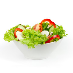 Schale mit Salat