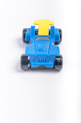 Blue toy car