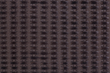 Brown leather with twisted drawing