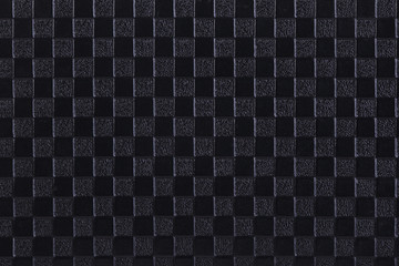 Texture of black leather
