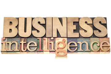 business intelligence in wood type