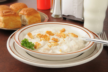 Clam chowder