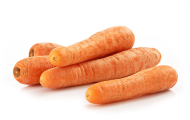 fresh natural winter carrots