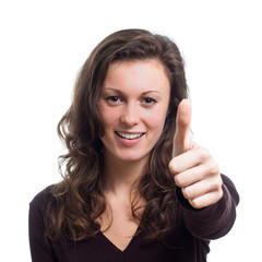 Happy Successful Woman
