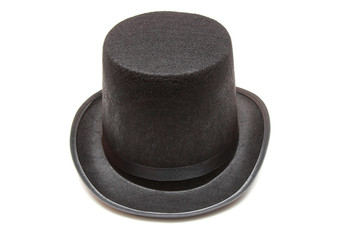 black tall hat