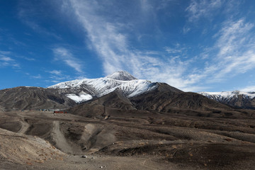 Mountain landscape: Avachinsky Volcano. Kamchatka Peninsula