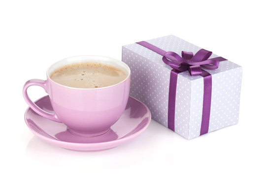 Purple Coffee Tea Mug Stock Photo - Download Image Now - Purple, Mug, Coffee  Cup - iStock