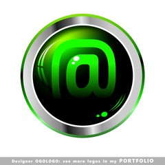 alphabet logo abstact