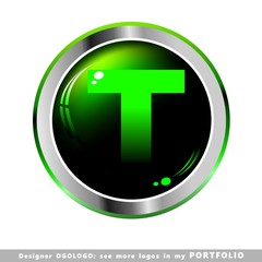 Fototapeta premium alphabet logo abstact