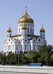 Fototapeta na wymiar Katedra Chrystusa Zbawiciela. Moskwa