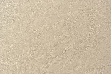 Beige Artificial Leather Background Texture