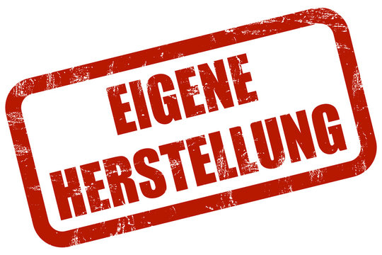 Grunge Stempel rot EIGENE HERSTELLUNG