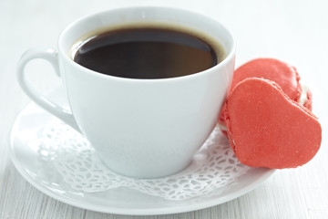 heart shaped mararons