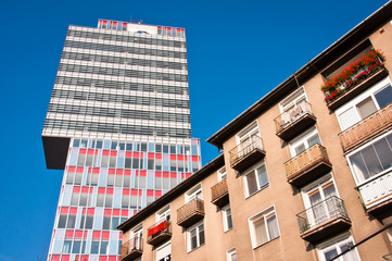 Bratislava urban buildings