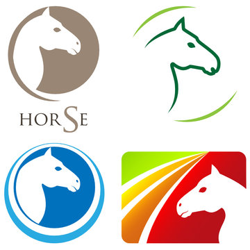 Pferde - Zeichen / Logos