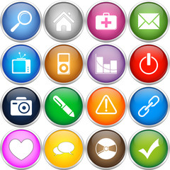 Colorfull icons set