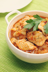 goulash in tomato sauce