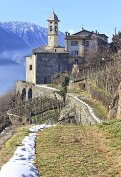 Madonna della Sassella sanctuary, Valtellina