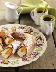 Sicilian cannoli
