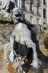 Fototapeta na wymiar Bartholdi fontanna
