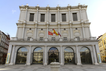 Naklejka premium Teatr Królewski w Madrycie