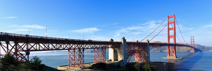 Obraz premium Golden Gate Bridge panorama