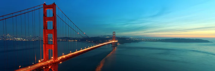 Fototapete Rund Golden Gate Bridge © Mariusz Blach