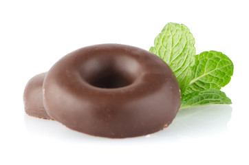 Chocolate donut cookies